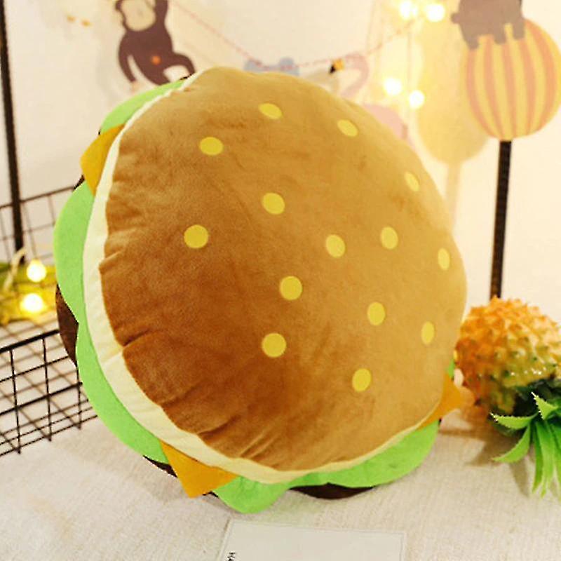 Foto 4 | Cojín De Peluche Para Hamburguesas, 30 Cm, Suave Y Esponjoso - Venta Internacional.