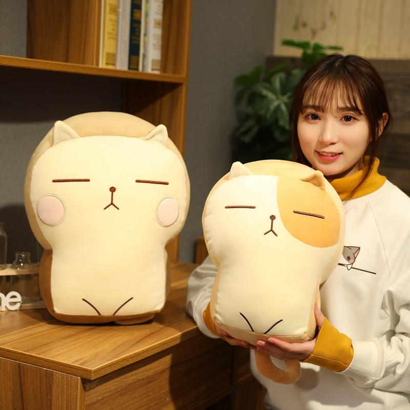Foto 4 pulgar | Almohada De Peluche Para Dormir Con Forma De Gato Para Bebés Embarazadas, 30 A 40 Cm - Venta Internacional.