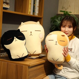 Foto 4 | Almohada De Peluche Para Dormir Con Forma De Gato Para Bebés Embarazadas, 30 A 40 Cm - Venta Internacional.