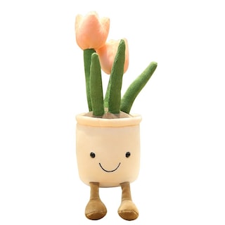 Foto 3 | Peluche Babiqu Realilike Tulipanes Con Plantas De 35 Cm Para Niños Mayores De 2 Años - Venta Internacional.