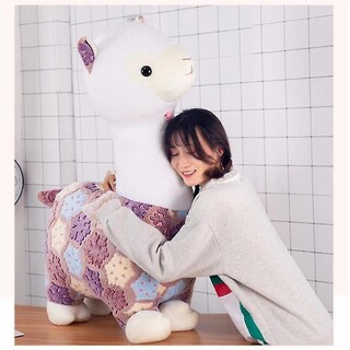 Foto 4 | Tarta De Alpaca Y Alpaca Con Dibujos Animados De Peluche Para Niños, 50 Cm - Venta Internacional.