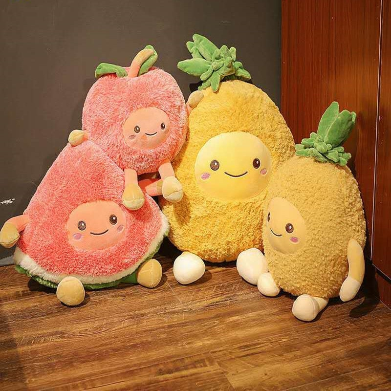 Foto 2 | Juguete De Peluche Cherry Watermelon Pineapple Fruit Series - Venta Internacional.