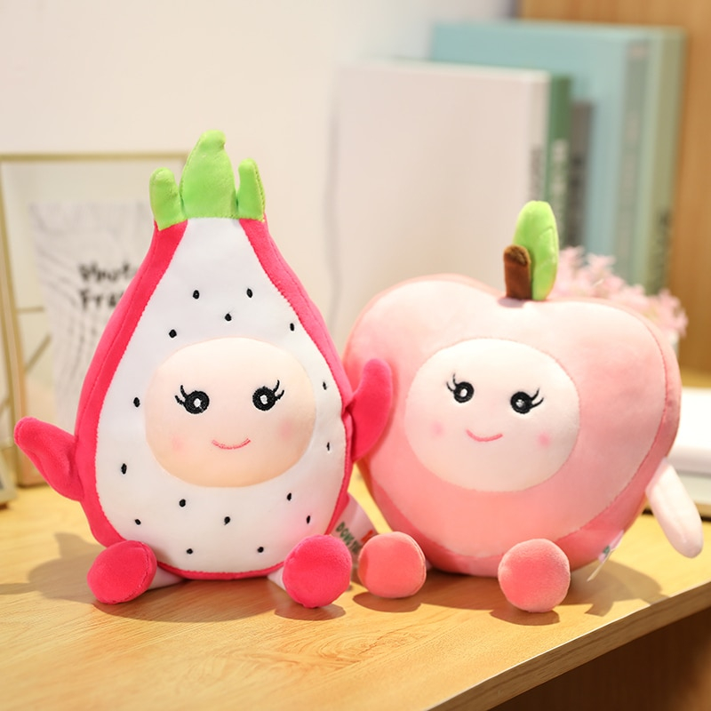 Foto 3 pulgar | Bolso De Hombro De Peluche Con Bonito Diseño De Fruta De Dragón - Venta Internacional.