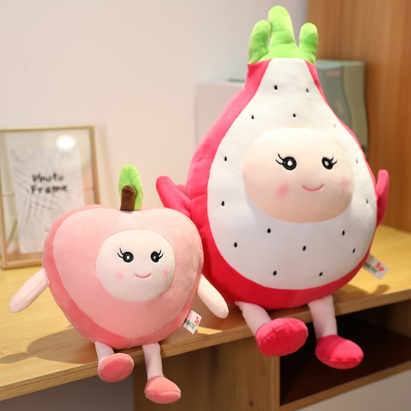 Foto 6 pulgar | Bolso De Hombro De Peluche Con Bonito Diseño De Fruta De Dragón - Venta Internacional.
