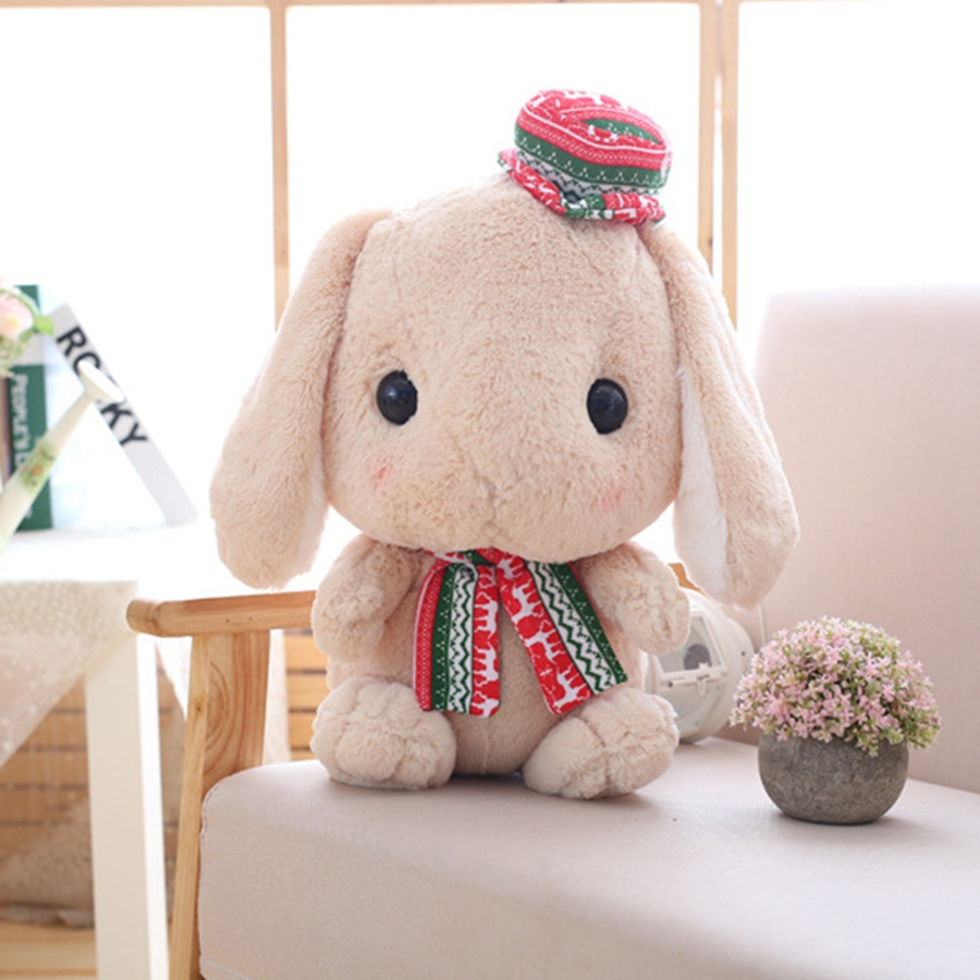 Foto 6 pulgar | Muñeca De Peluche Con Forma De Conejito, Orejas Largas, Zanahoria Y Conejo - Venta Internacional.