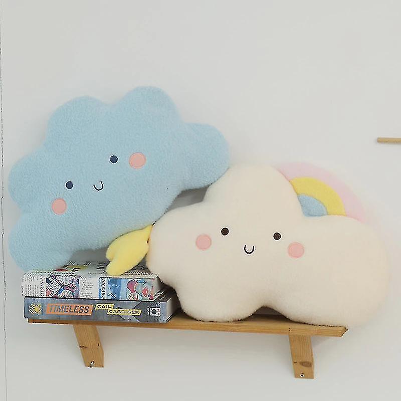 Foto 3 pulgar | Bonito Juguete De Peluche Con Forma De Nube De Dibujos Animados, Kawaii, Sol, Arcoíris, 48 Cm - Venta Internacional.