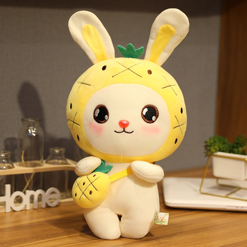 Nanomuñeca De Peluche Reve Colore Rabbit Fruit Series - Venta Internacional.
