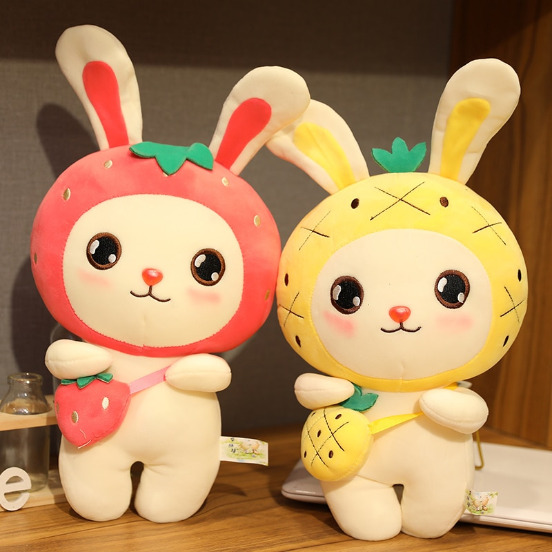 Foto 2 | Nanomuñeca De Peluche Reve Colore Rabbit Fruit Series - Venta Internacional.