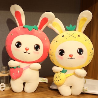 Foto 2 | Nanomuñeca De Peluche Reve Colore Rabbit Fruit Series - Venta Internacional.