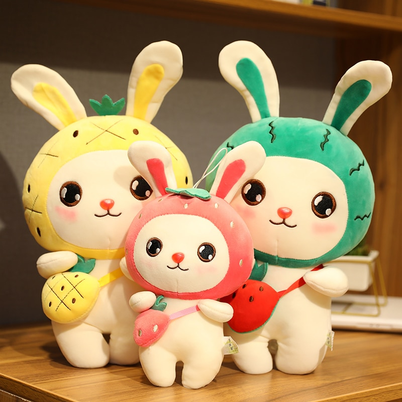 Foto 4 pulgar | Nanomuñeca De Peluche Reve Colore Rabbit Fruit Series - Venta Internacional.