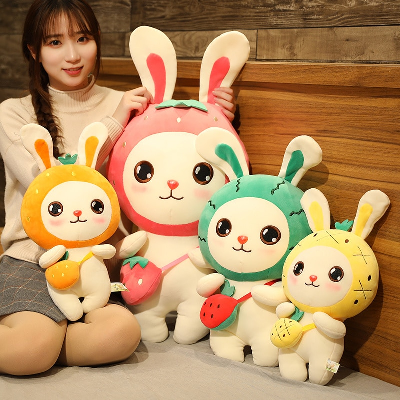Foto 6 pulgar | Nanomuñeca De Peluche Reve Colore Rabbit Fruit Series - Venta Internacional.