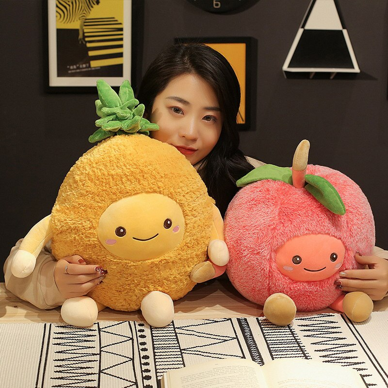 Foto 3 pulgar | Cojín Para Muñecas De Peluche Fruit Series Cherry Watermelon - Venta Internacional.