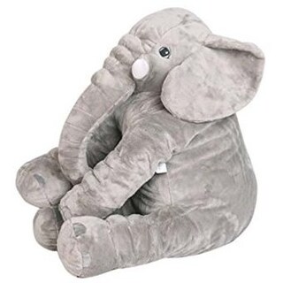 Foto 3 | Peluche Con Forma De Elefante Para Bebés, 28 X 33 Cm, Algodón, Color Gris, A Partir De 2 Años - Venta Internacional.