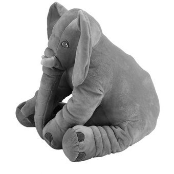 Foto 5 pulgar | Peluche Con Forma De Elefante Para Bebés, 28 X 33 Cm, Algodón, Color Gris, A Partir De 2 Años - Venta Internacional.