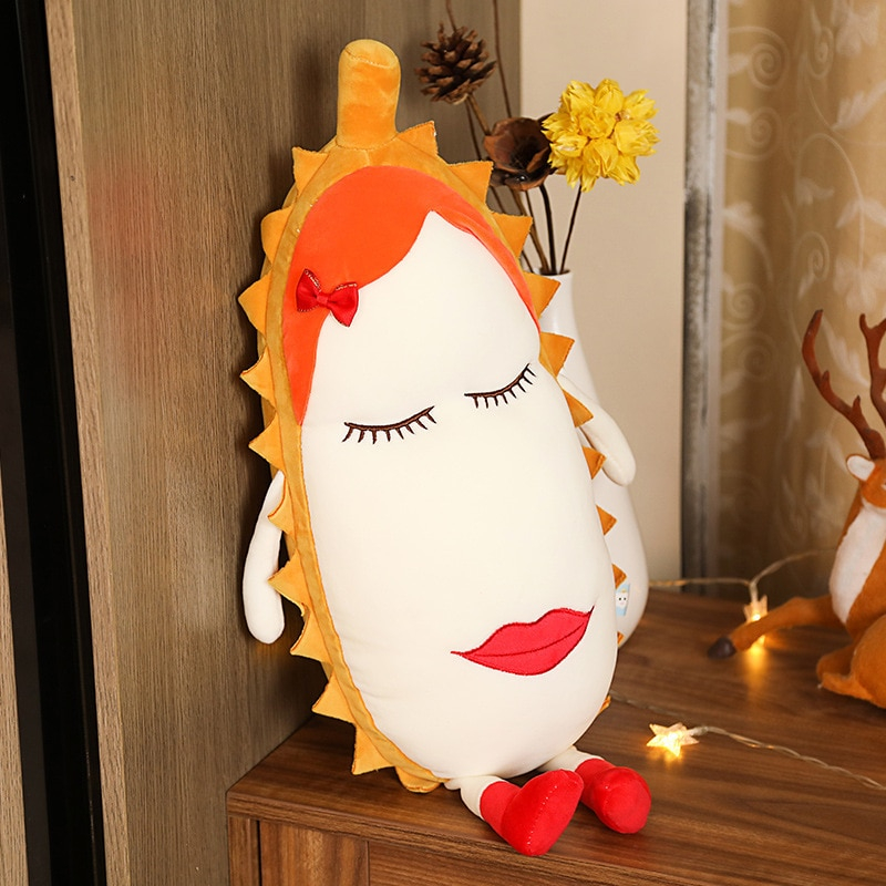 Foto 1 | Almohada De Felpa Con Frutas, Almohada Durian, Suave, Bonita Y Divertida, Larga - Venta Internacional.