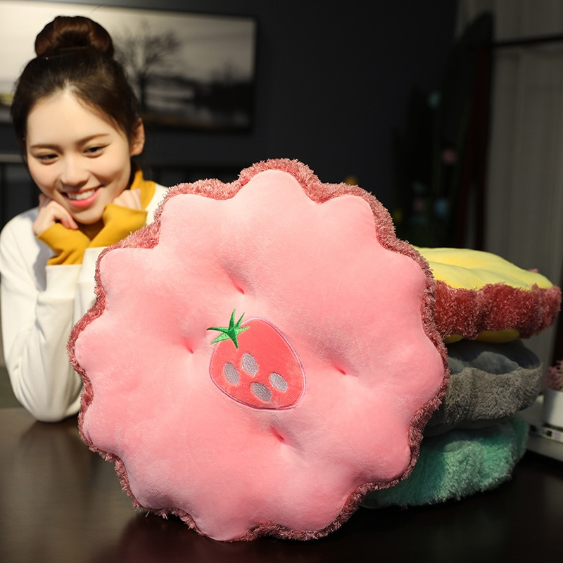 Foto 5 pulgar | Cojín De Sofá Fruit Plush Con Forma De Zanahoria, 45 Cm, Para Niños - Venta Internacional.