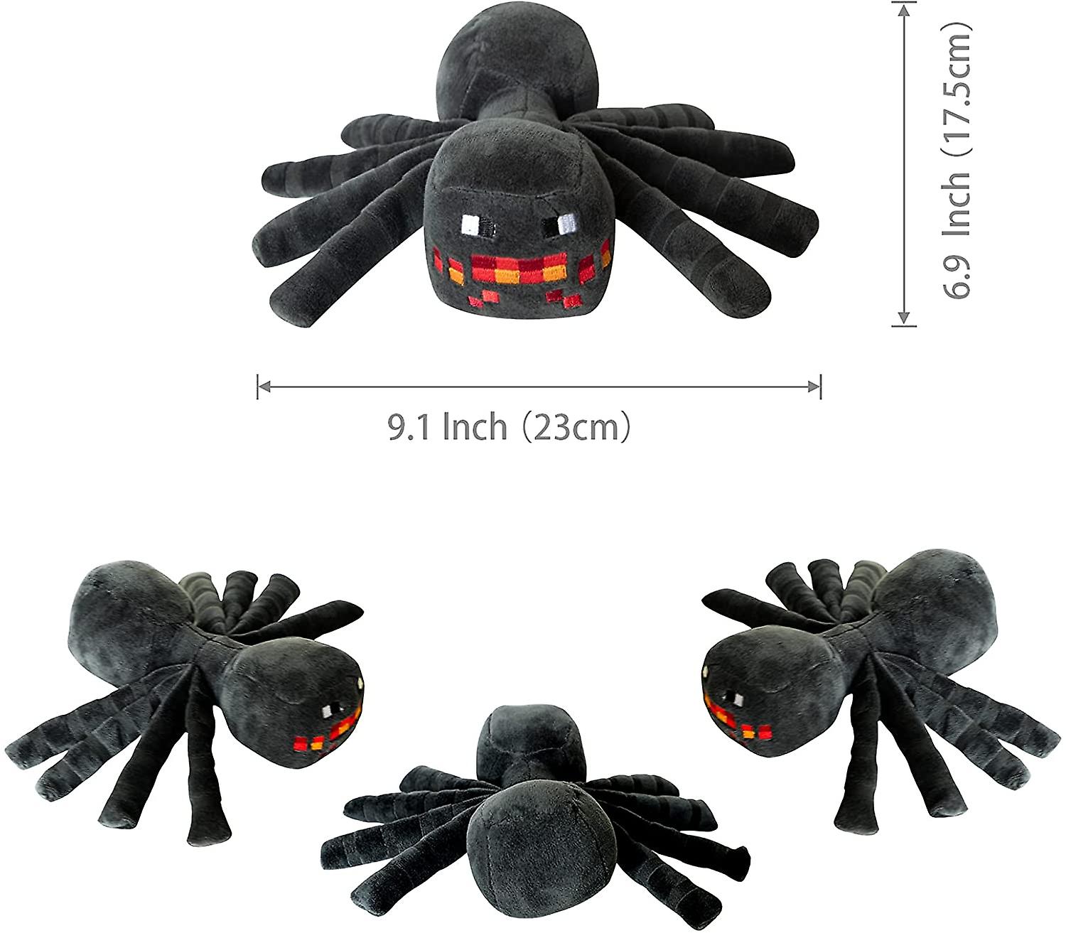 Foto 3 pulgar | Juguete De Peluche Spider Plach Toys Megame De 17,5 Cm Para Regalo Para Niños - Venta Internacional.