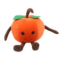 Foto 2 pulgar | Cojín De Sofá Plush Fruit Toys, Color Naranja, 27 Cm - Venta Internacional.