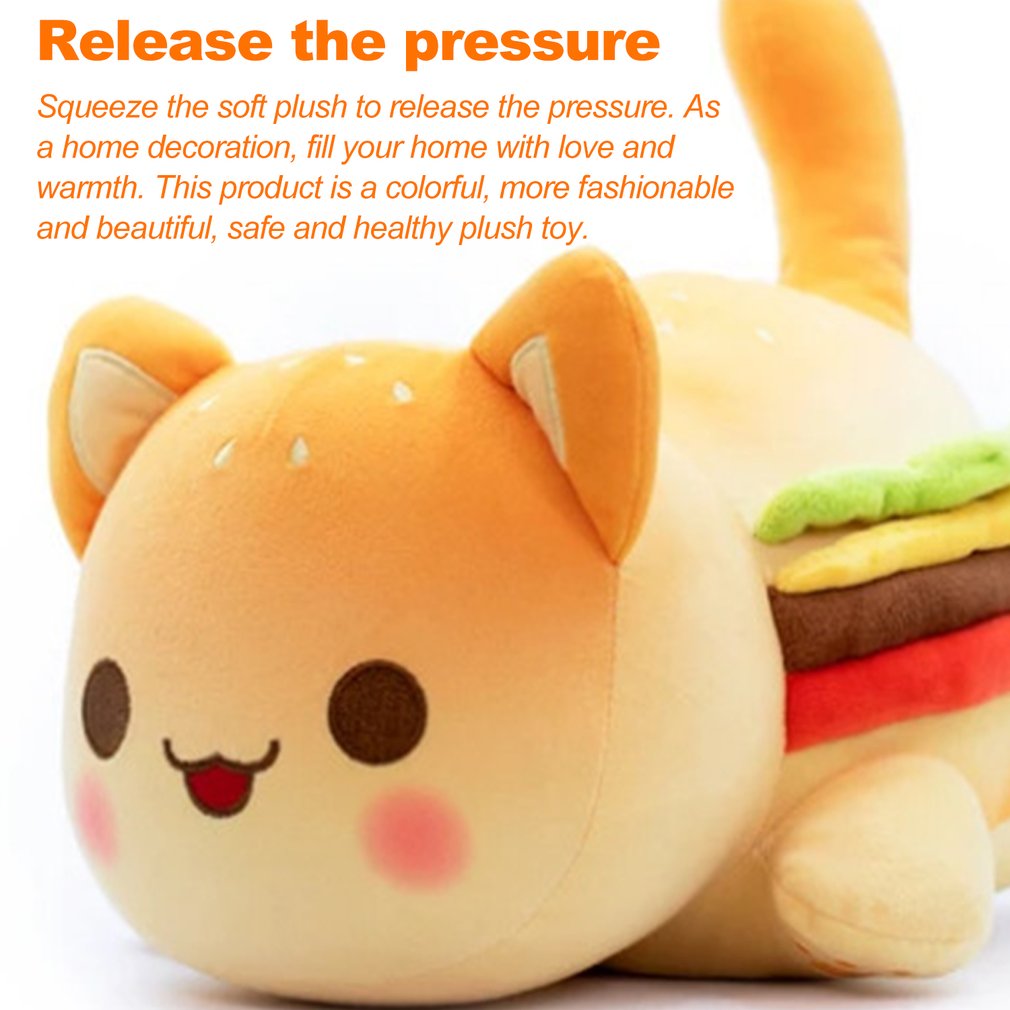 Foto 5 pulgar | Cojín De Peluche Con Forma De Gato, Muñeco De Peluche, 25 Cm, Para Niños - Venta Internacional.