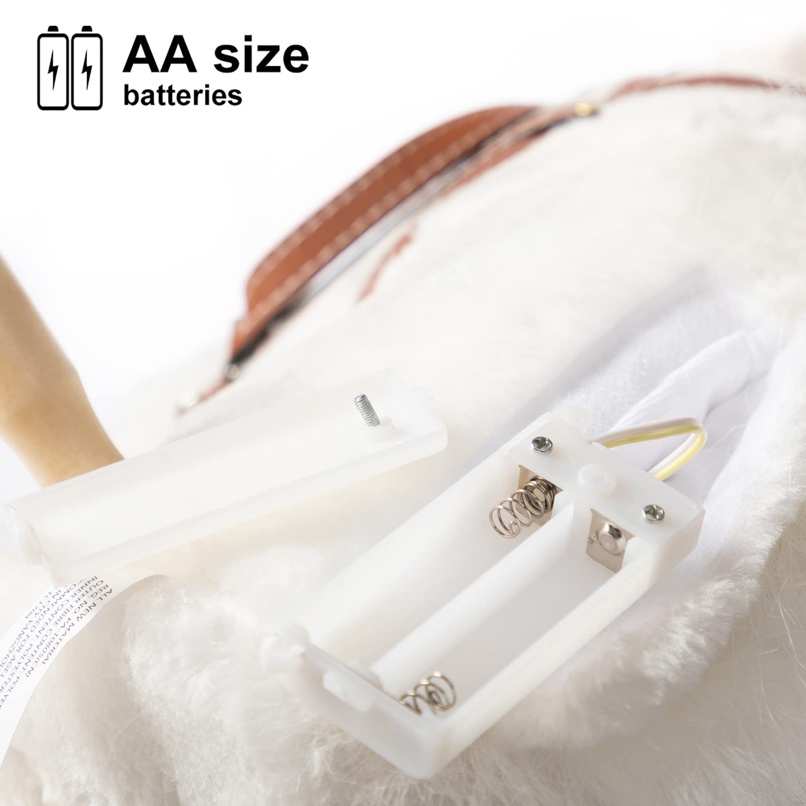 Foto 7 pulgar | Peluche Hollyhome Outdoor Palstick Horse Con Ruedas De Madera - Venta Internacional.