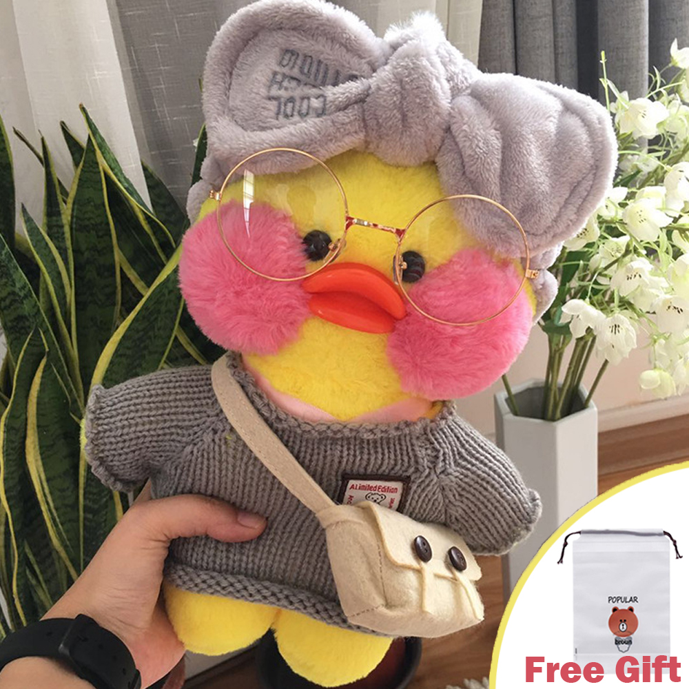 Foto 6 pulgar | Peluche Netred Lalafanfan Cute Duck 30 Cm Con Bolsa De Regalo - Venta Internacional.