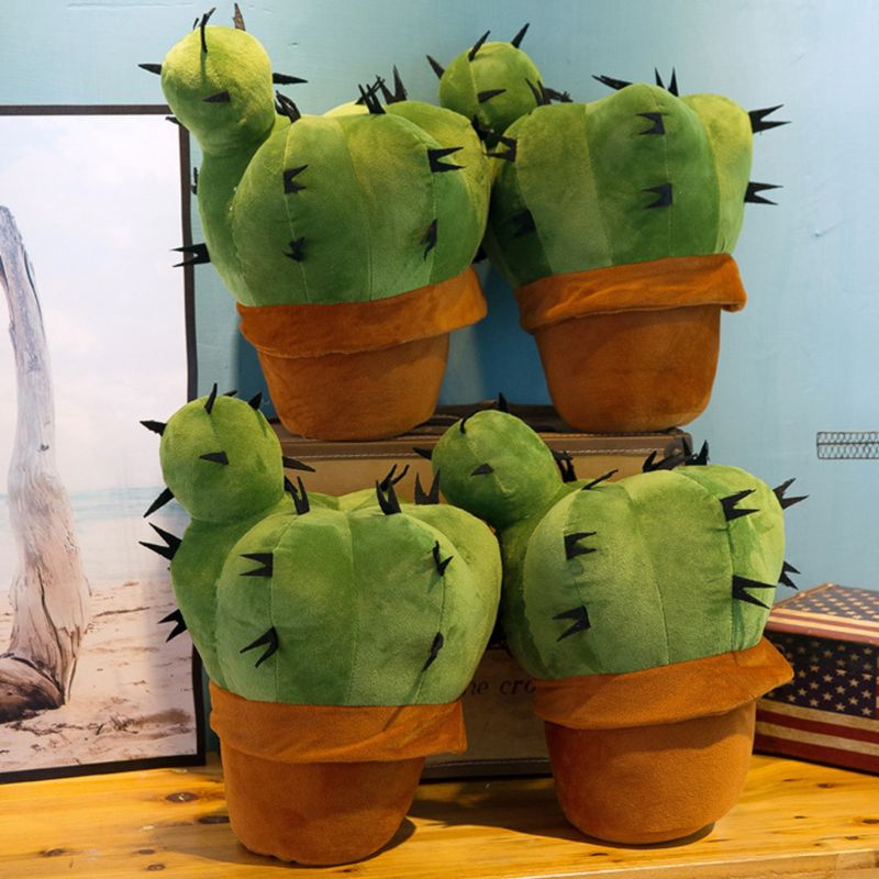 Foto 4 pulgar | Cojín/almohada De Juguete De Simulación De Cactus De Felpa Para Coche Soft - Venta Internacional.