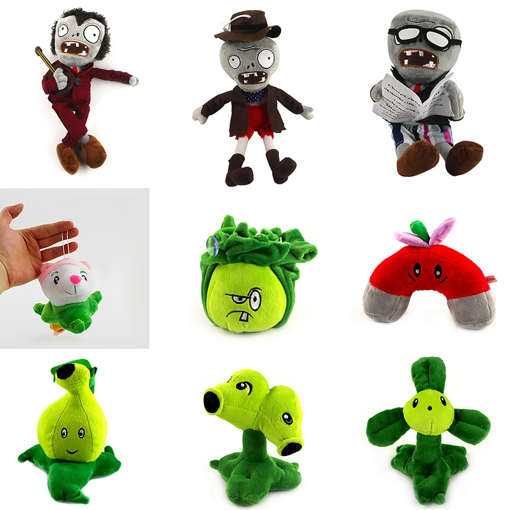 Foto 4 pulgar | Muñeco De Peluche Plush Toys Plants Vs Zombies De 10 A 35 Cm - Venta Internacional.
