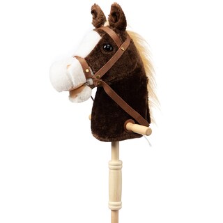 Foto 2 | Caballo de Peluche HollyHome Infantil con Ruedas-Venta Internacional