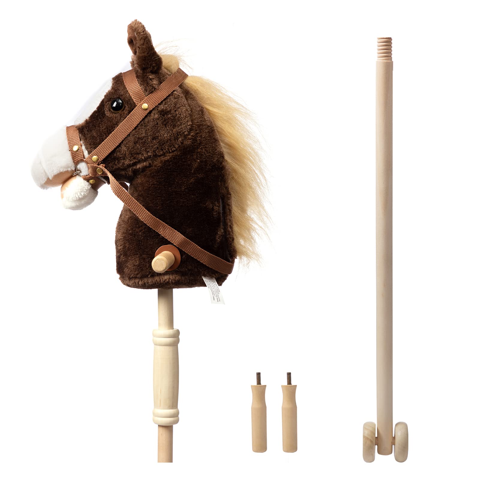 Foto 5 pulgar | Caballo de Peluche HollyHome Infantil con Ruedas-Venta Internacional