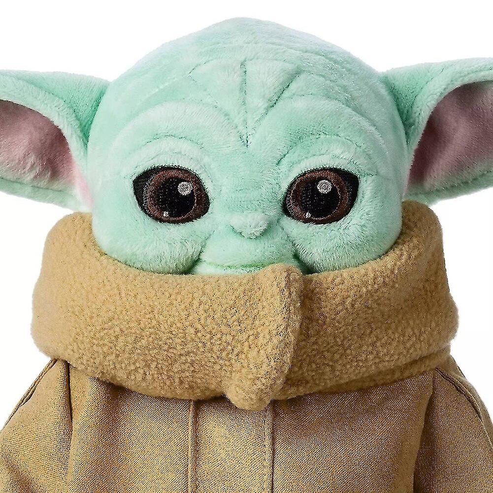 Foto 3 pulgar | Muñeca De Peluche Con Figura De Acción De Juguete Yoda Child Grogu, 30 Cm - Venta Internacional.