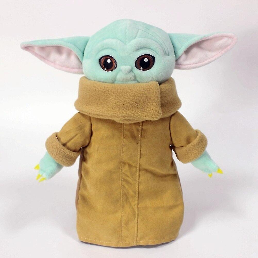 Foto 4 pulgar | Muñeca De Peluche Con Figura De Acción De Juguete Yoda Child Grogu, 30 Cm - Venta Internacional.