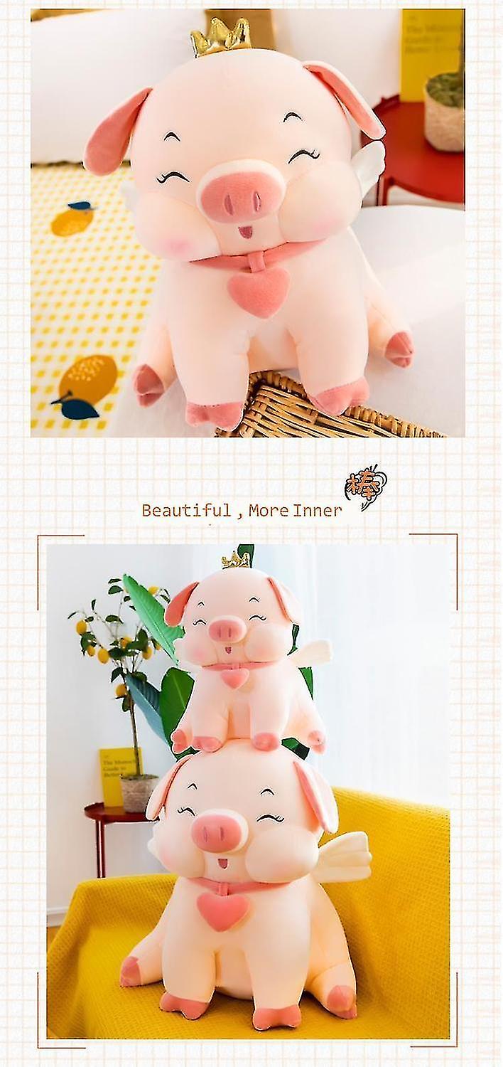 Foto 5 pulgar | Muñeco De Peluche Con Forma De Cerdo Almow, Supersuave, Regalo De Navidad, 35 Cm - Venta Internacional.