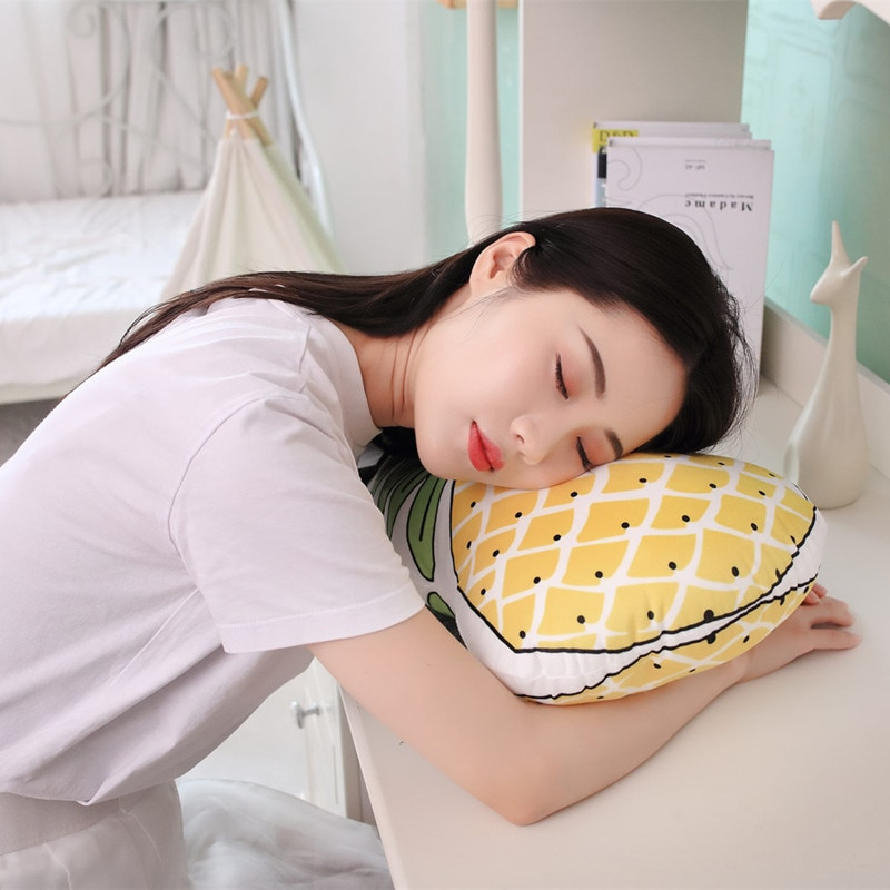 Foto 5 pulgar | Decoración De Almohada De Felpa Con Forma De Piña, Sandía Y Cactus - Venta Internacional.