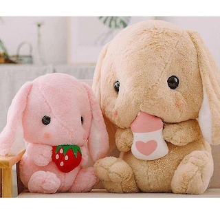 Foto 4 | Almohada De Peluche Con Forma De Conejo De 32 Cm Para Niños - Venta Internacional.
