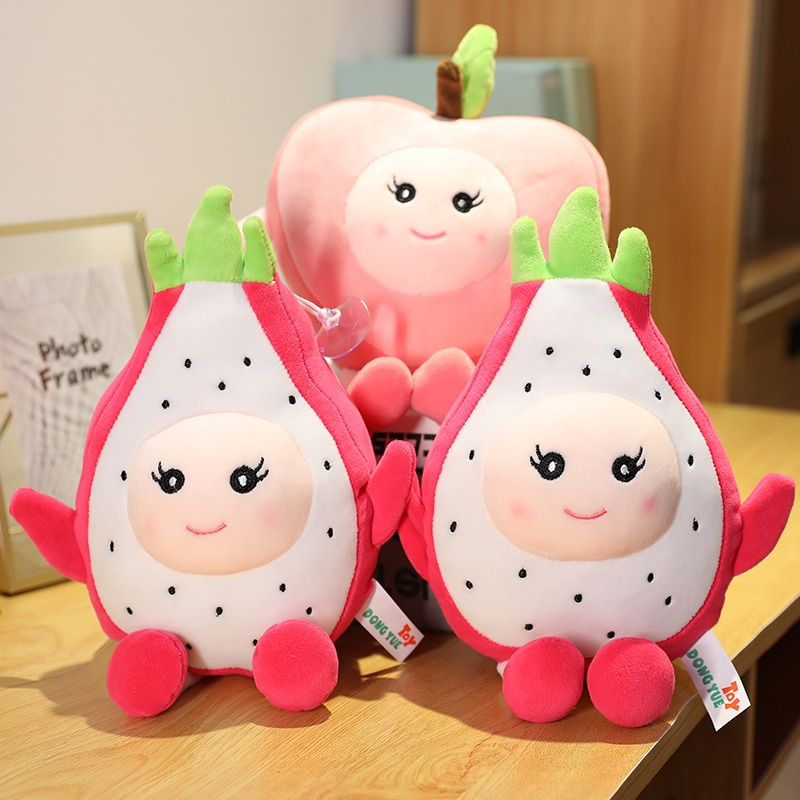 Foto 4 pulgar | Bolso De Hombro De Peluche Con Bonito Diseño De Fruta De Dragón - Venta Internacional.
