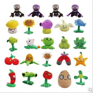 Foto 3 pulgar | Peluche Yokai Pet Plants Vs Zombies 13-20 Cm, 8 Estilos - Venta Internacional.