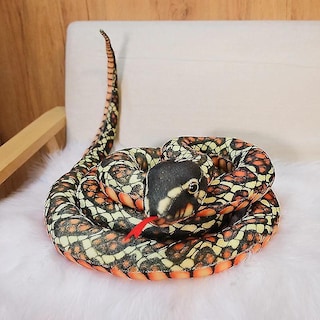 Foto 1 | Juguete De Peluche Con Simulación De Serpiente Gigante Precioso De 1,1 M Para Niños - Venta Internacional.