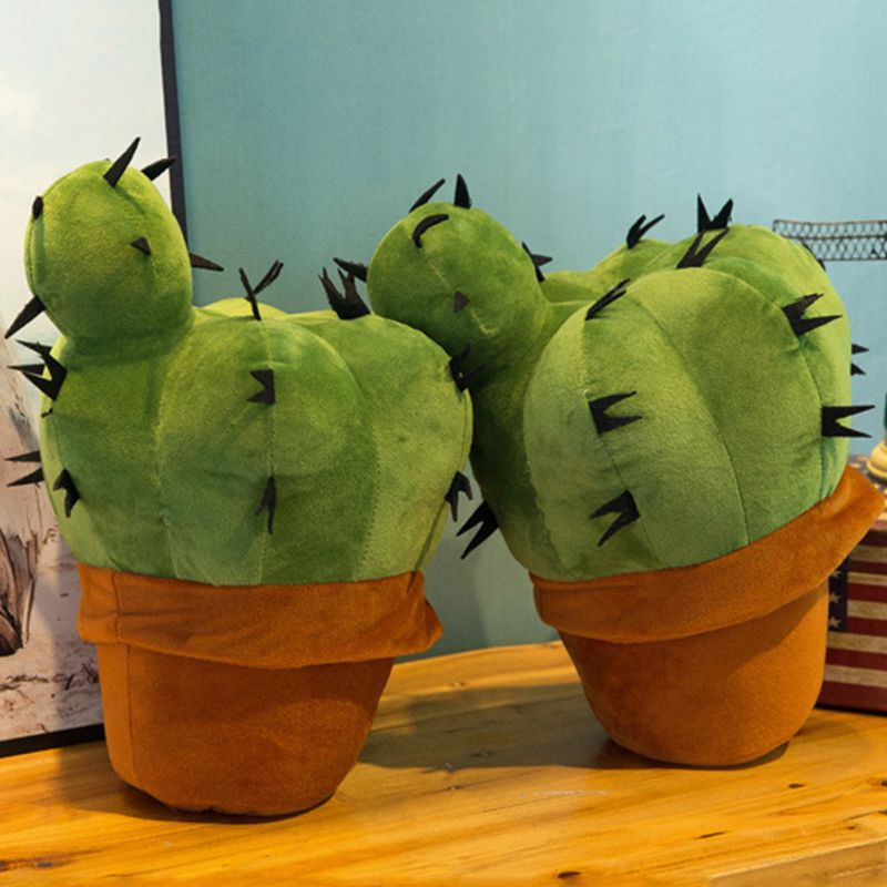 Juguete De Peluche De Simulación De Cactus, Suave Y Tierno Para Decoración De Coches - Venta Internacional.