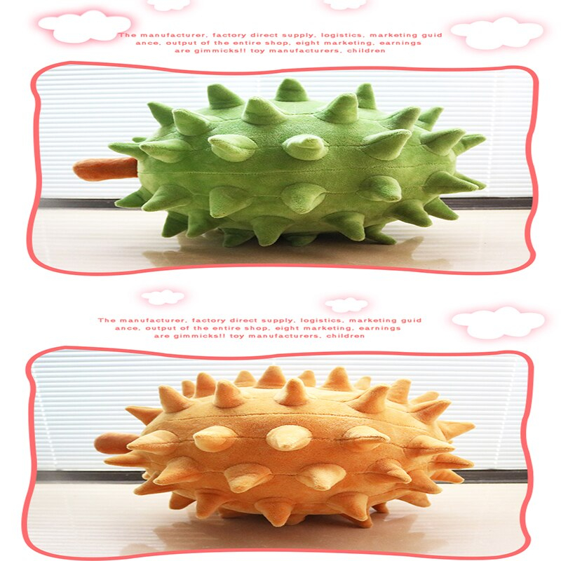Foto 6 pulgar | Almohada De Peluche Con Forma De Fruta Durian, 23 Cm X 40 Cm, Para Niños - Venta Internacional.