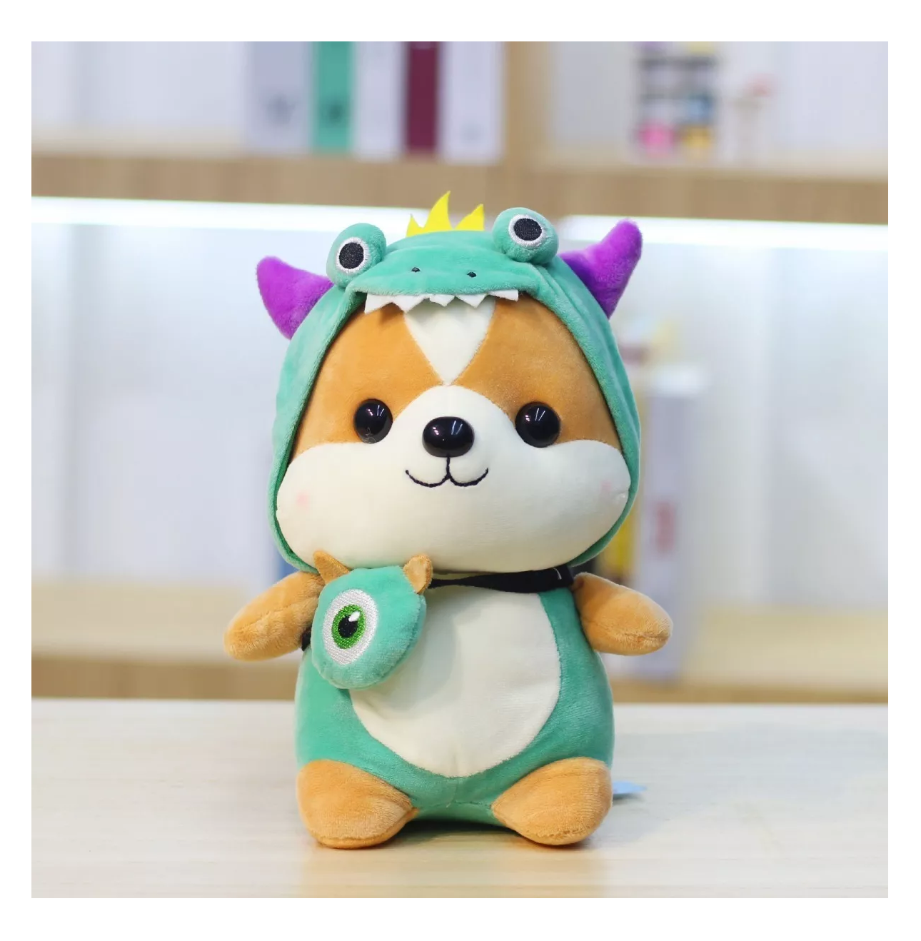 Foto 2 | Peluche De Ardilla Peluche Huggy Wuggy Peluches Verde