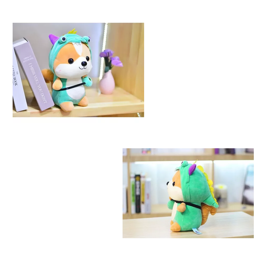 Foto 4 pulgar | Peluche De Ardilla Peluche Huggy Wuggy Peluches Verde