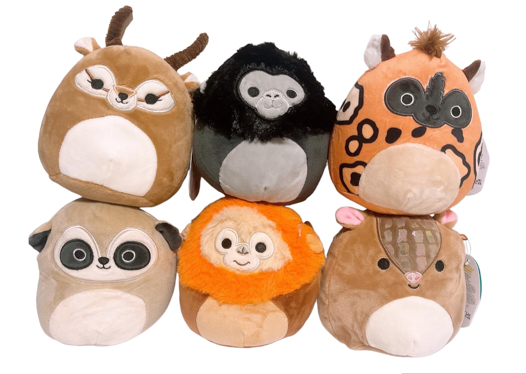 Foto 2 pulgar | Peluches Squishmallows Wildlife Squad 6 Piezas - Venta Internacional