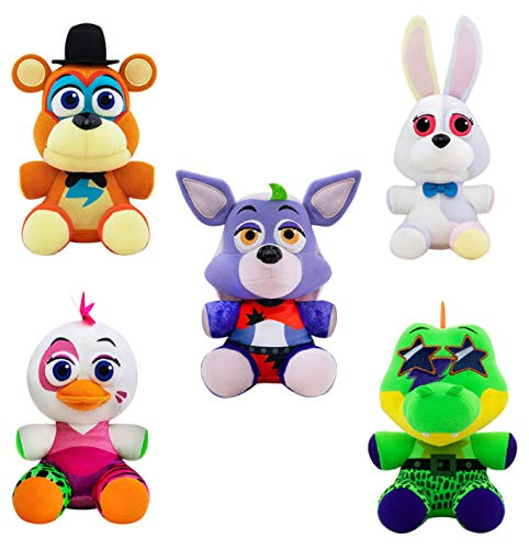 Set De Peluche Funko Five Nights At Freddy's Security Breach De 6 Pulgadas - Venta Internacional.