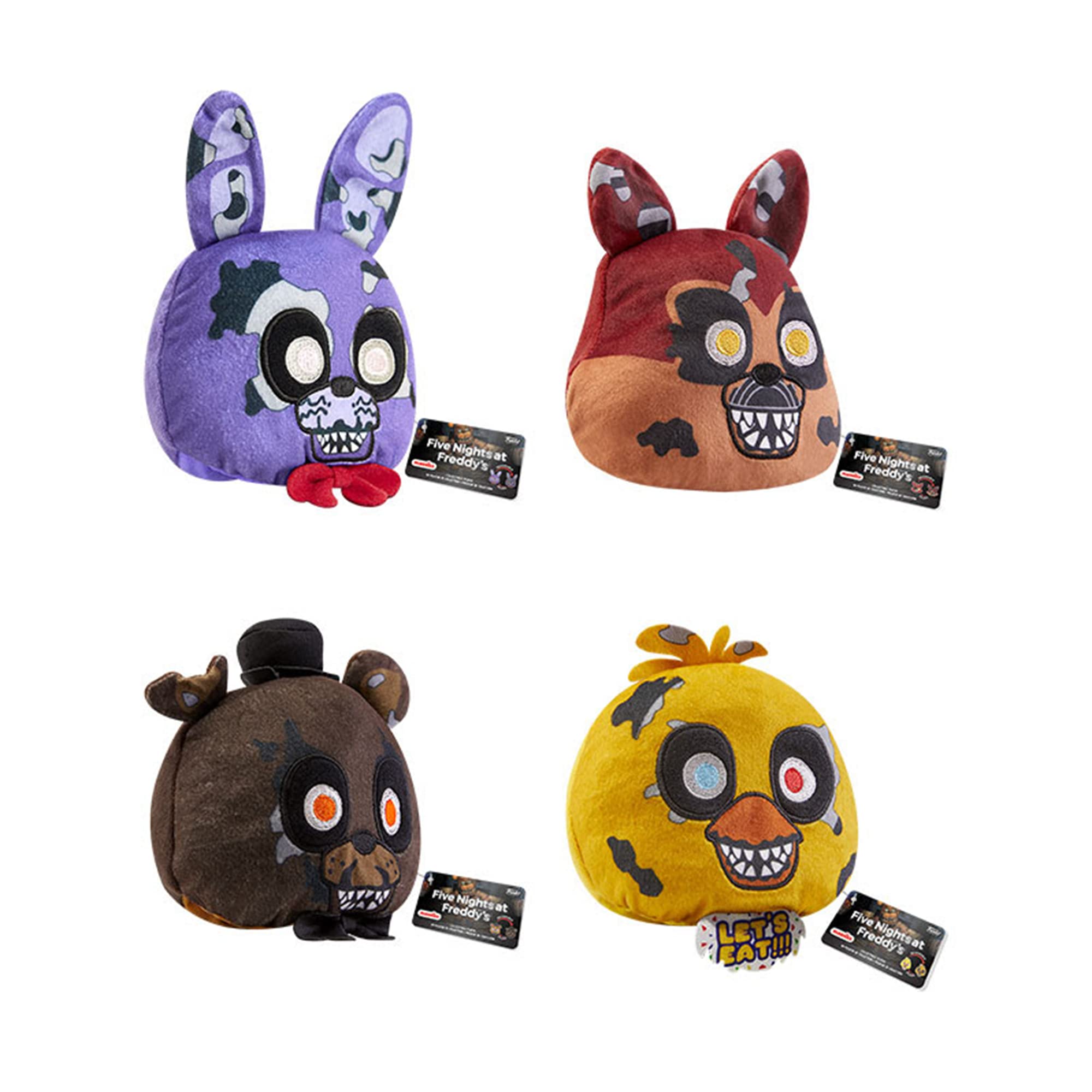 Foto 4 pulgar | Set De 4 Juguetes De Peluche Funko Fnaf Five Nights At Freddy's - Venta Internacional.