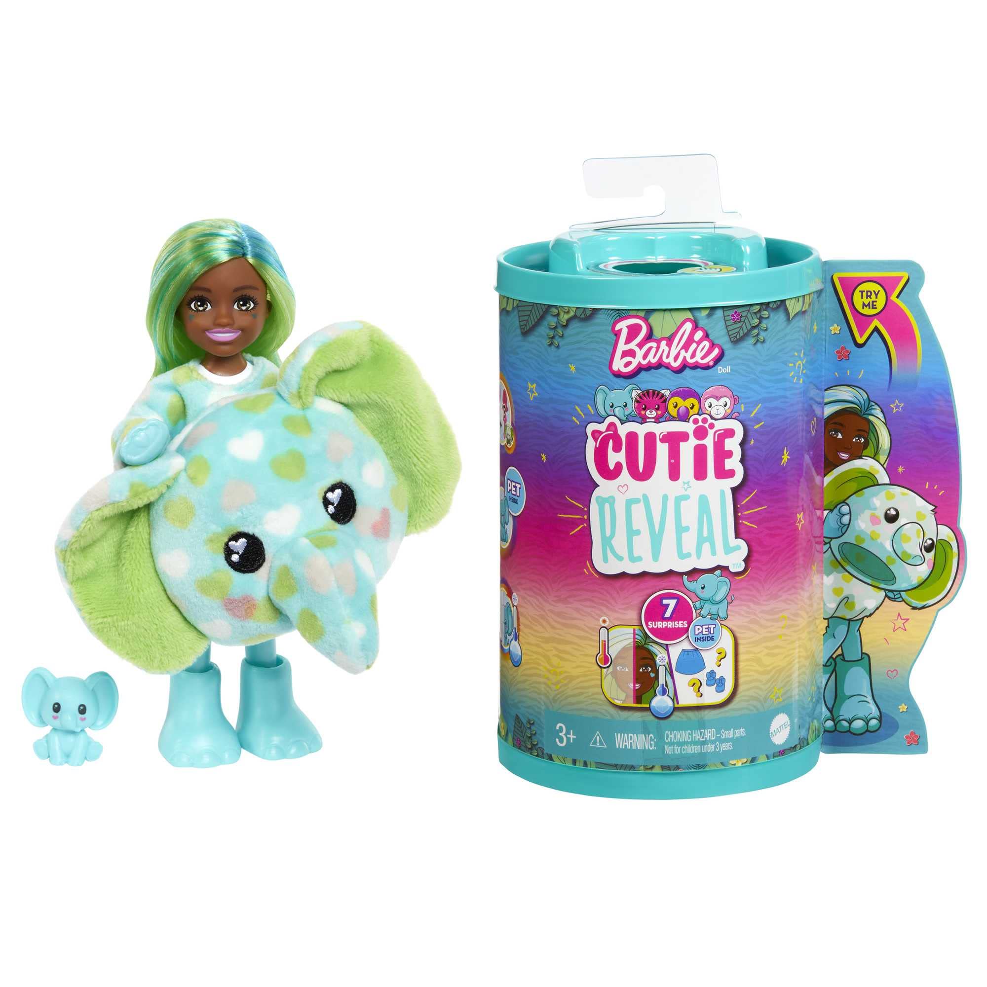 Foto 3 pulgar | Barbie Small Dolls Y Accesorios, Cutie Reveal Chelsea D - Venta Internacional.