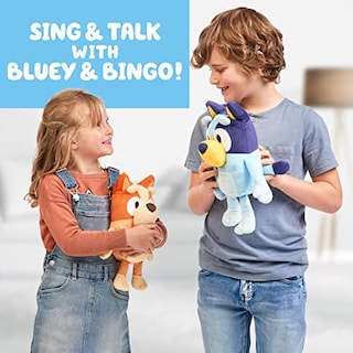 Foto 7 | Juguete De Peluche Bluey Talking Bingo De 12 Pulgadas Con 9 Frases Para Cantar - Venta Internacional.