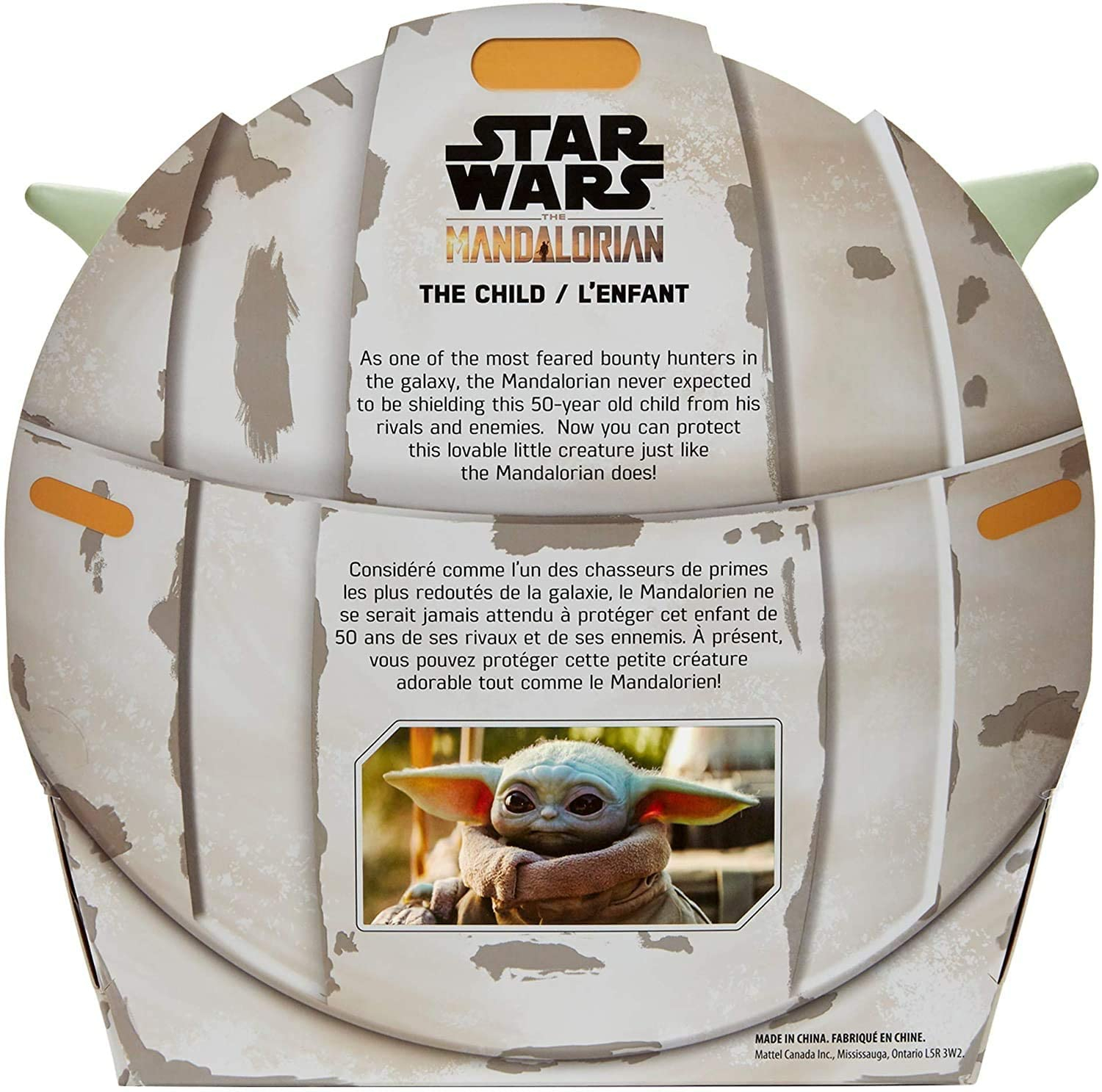 Foto 5 pulgar | Peluche Mattel Star Wars The Child Mandalorian De 11 Pulgadas - Venta Internacional.