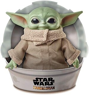 Foto 6 | Peluche Mattel Star Wars The Child Mandalorian De 11 Pulgadas - Venta Internacional.