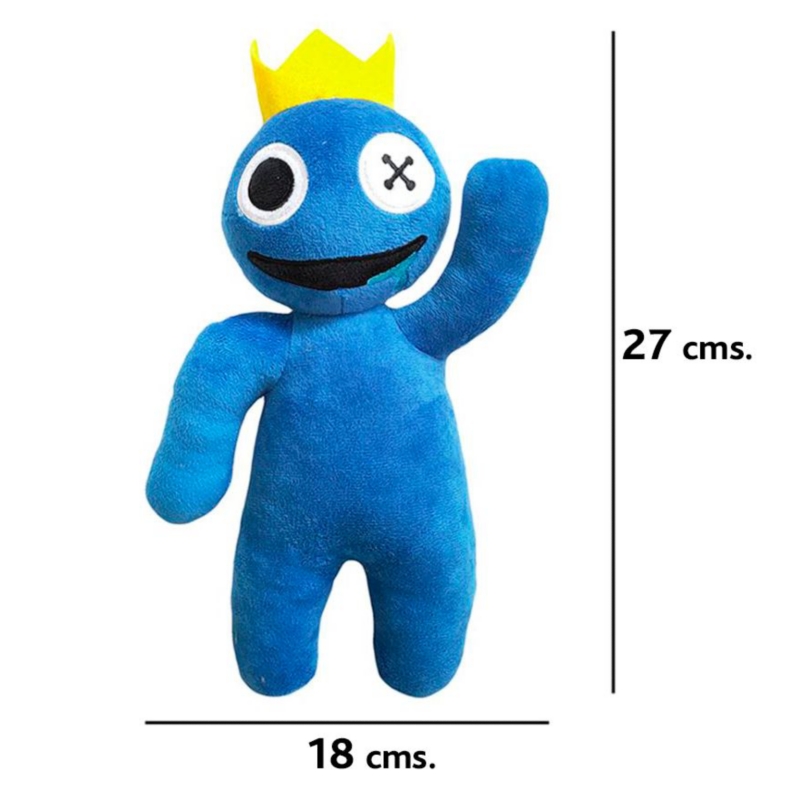 Foto 4 pulgar | Peluche Blue Rainbow Friends Roblox Blue Para Niños De 4 A 12 Años - Venta Internacional.