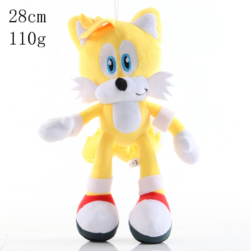 Foto 6 | Figura De Peluche Sonic The Hedgehog 28 Cm 6 Piezas - Venta Internacional.
